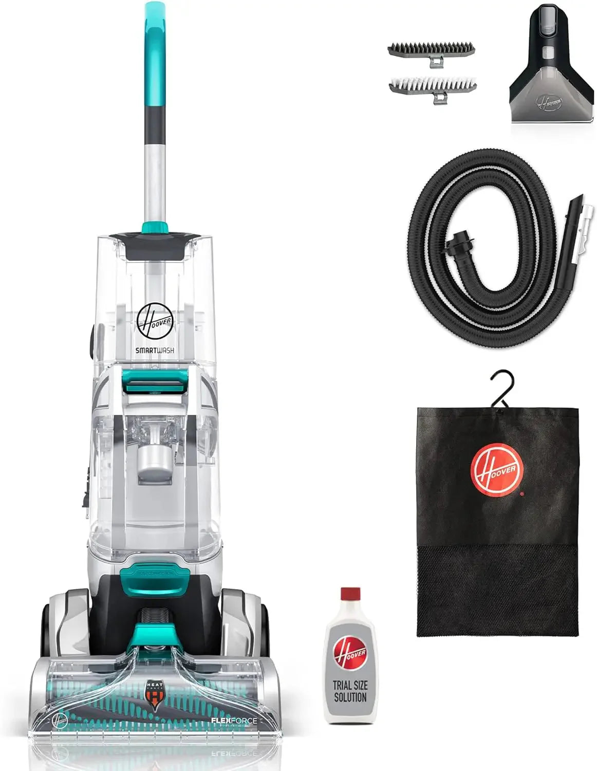 Hoover SmartWash Automatic Carpet Cleaner Machine, for Carpet and Upholstery, Deep Cleaning Carpet Shampooer, Carpet
